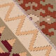 Vintage turkish kayseri kilim rug 4' x 7'5"