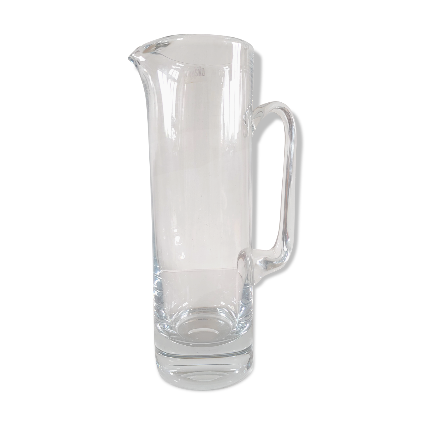 Glass pitcher Design Krosno 70s