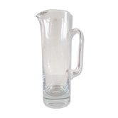 Pichet en verre Design Krosno années 70