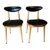 Paire de chaises Licorne de Pierre Guarriche