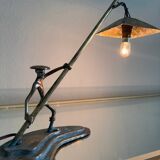 Lampe bronze Hakuli Israël années 50
