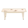 Maurice Jallot coffee table, painted oak with bird decorations, 1930.