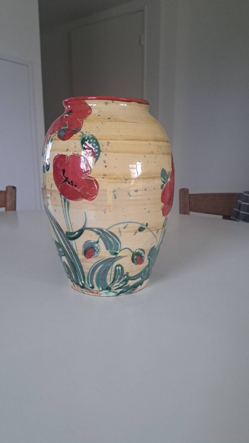 Fine vase from Moustiers CZ