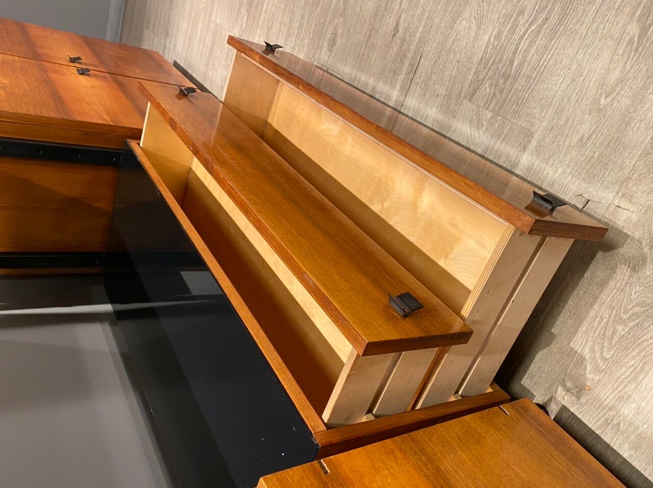 Modular bookcase vintage 60