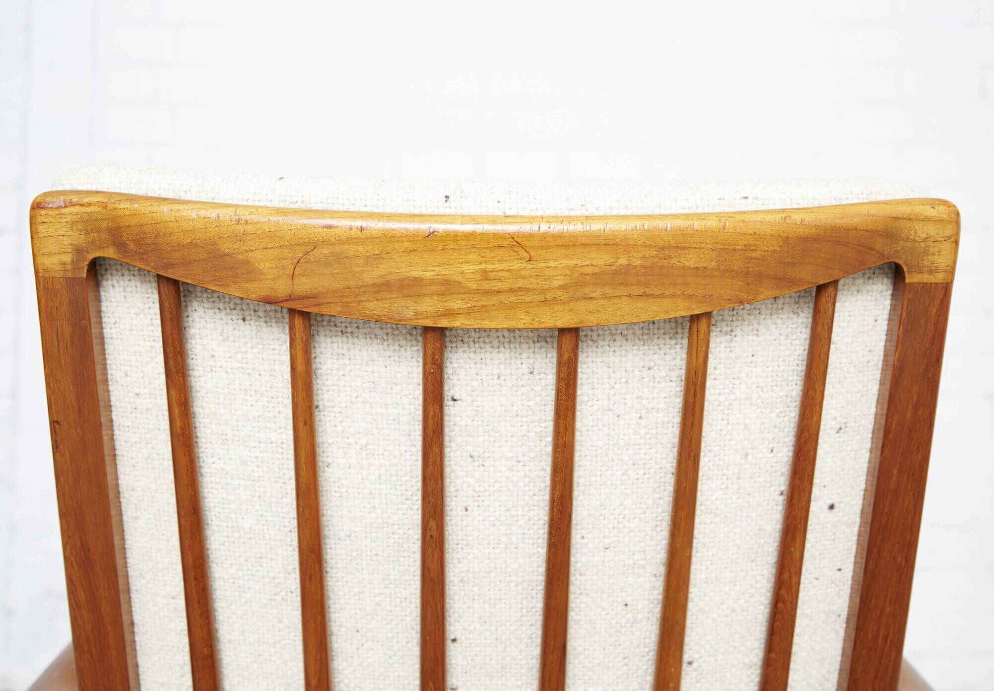 Rocking chair, model 650-15, by Ib Kofod-Larsen for Chr. Linneberg