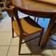 Set of 6 vintage Danish Scandinavian chairs