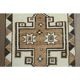 1970s Vintage Turkish Hand-Knotted Wool Cotton White Runner Rug 90x395