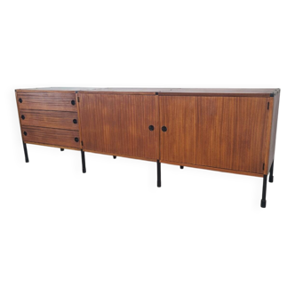 Vintage ARP Minvielle edition teak sideboard, Guariche design, 1960