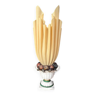 Lampe Georgia Jacob – Modèle drapé vintage (71 cm)