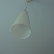 Suspension scandinave opaline annees 60/70