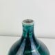 Green/blue ceramic vase, vintage