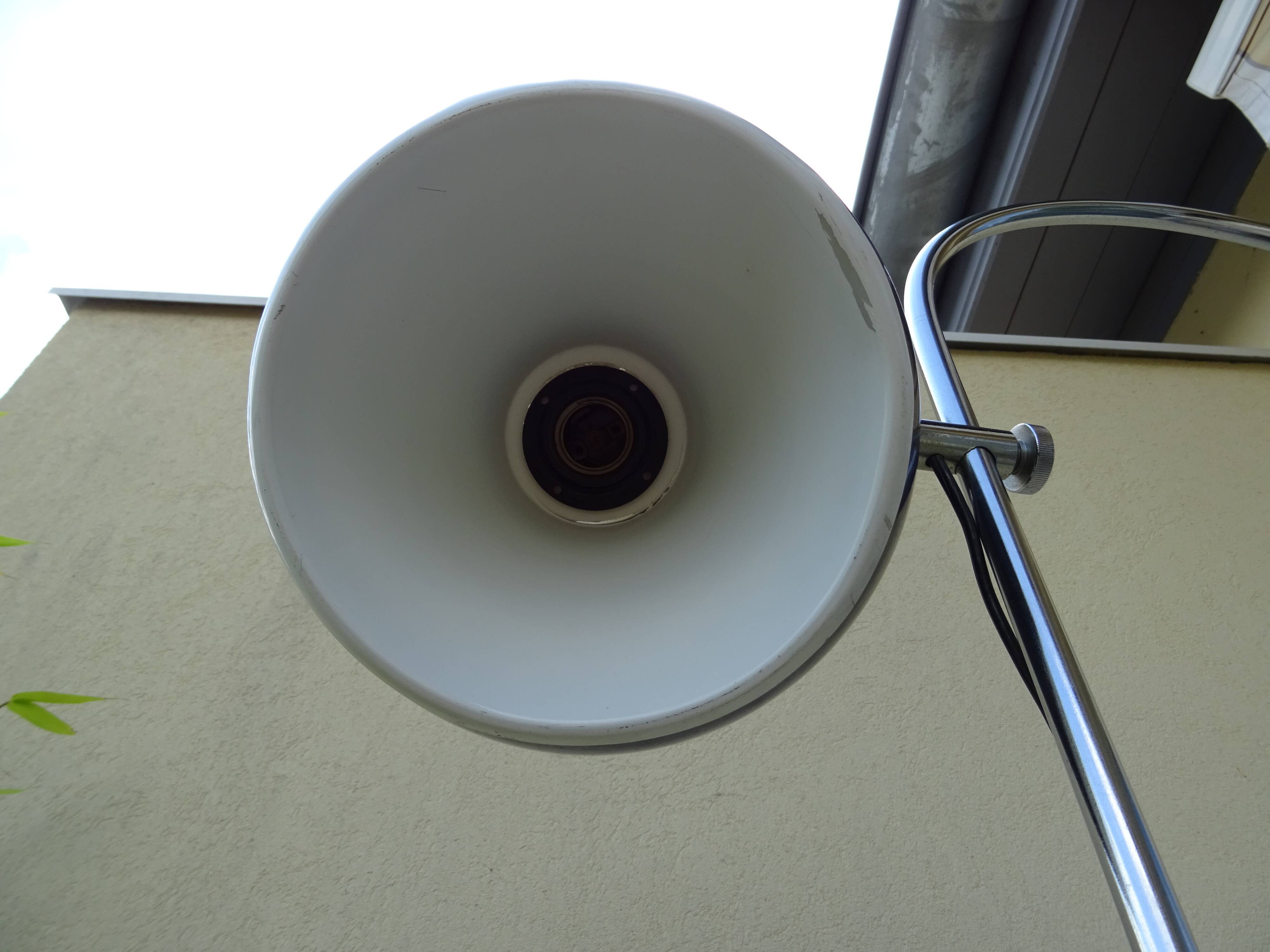 Floor lamp design eye-ball an 70 vintage Raak Gépo