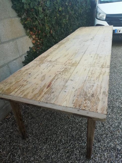 Farm table old fir