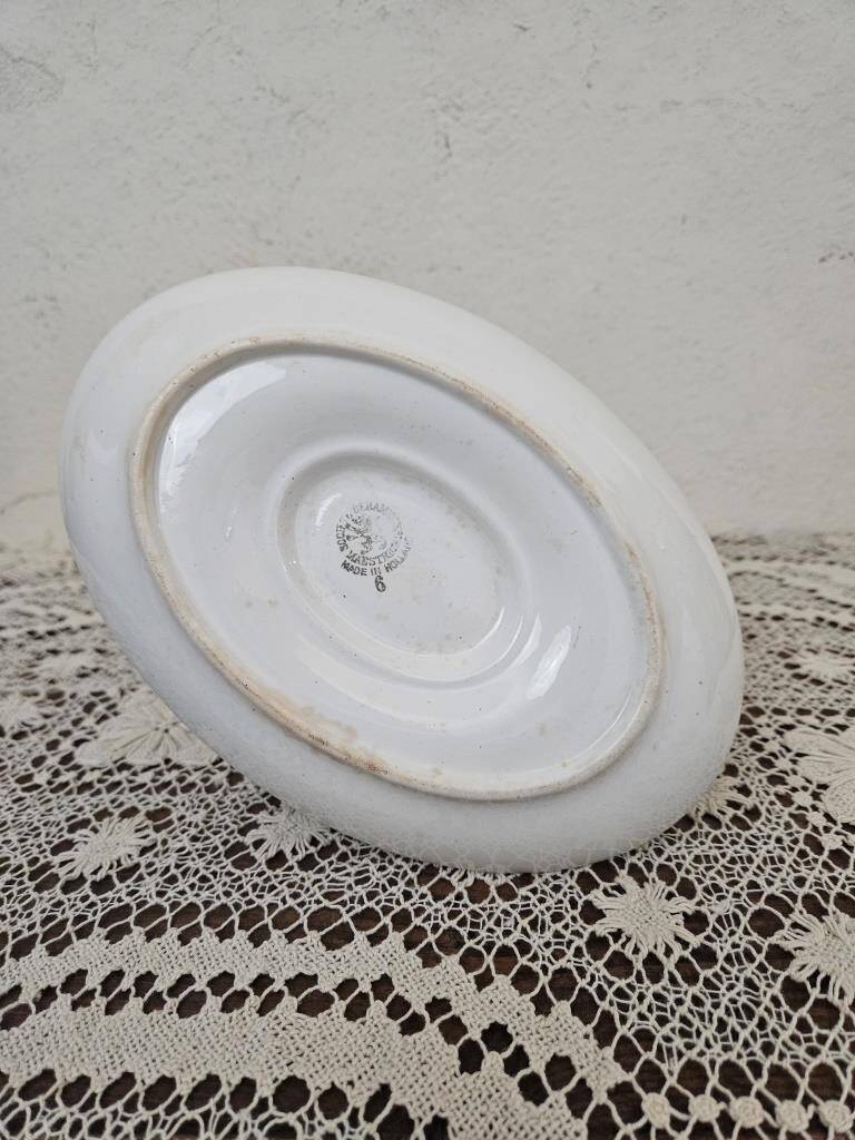 Earthenware gravy boat