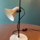 80s Italy Nuova Veneta Lumi lamp, black and white