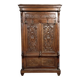 Renaissance style coat rack in carved walnut, 19th century