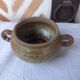 Enamelled stoneware candy box