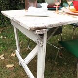 Folding guinguette table