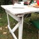 Folding guinguette table