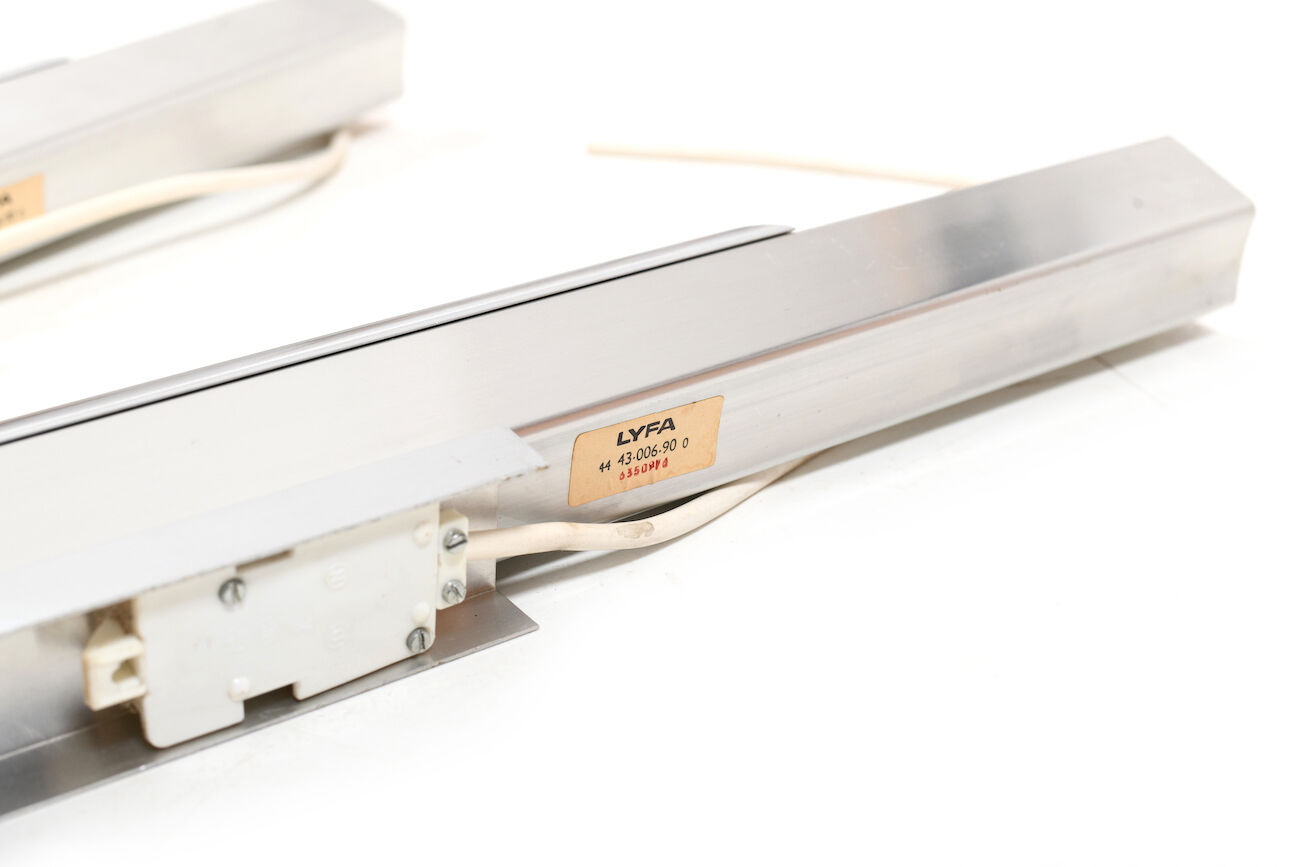 Paire d'appliques danoise Pan Opticon par Bent Karlby pour Lyfa
