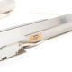 Paire d'appliques danoise Pan Opticon par Bent Karlby pour Lyfa