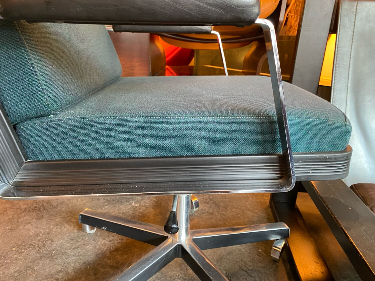 Chaise de bureau des années 1970