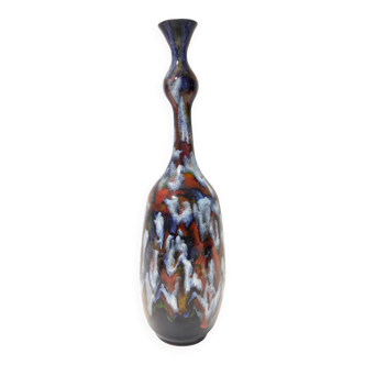 Vase tulipe en céramique vintage fait à la main par Giovanni Poggi pour San Giorgio, Italie