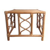 Table basse en rotin