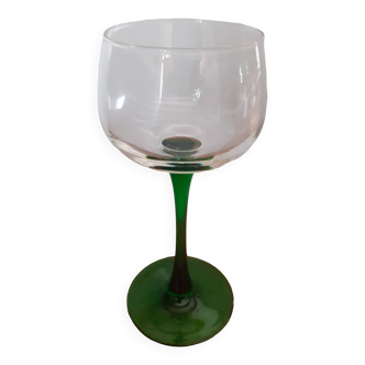 Vintage stemmed glass