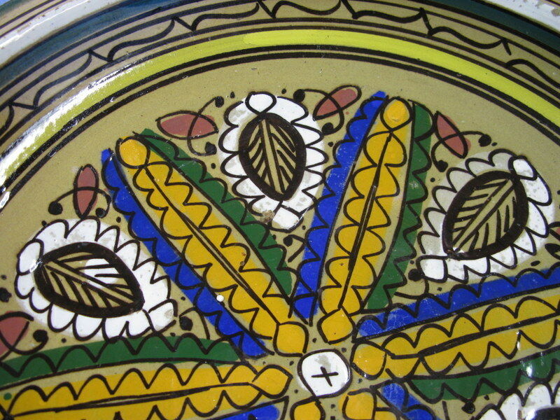 Ceramic North Africa Dish