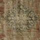 Turkish Anatolian Handmade Vintage Rug 296 cm x 187 cm