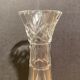 Cut crystal soliflore vase