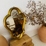Golden mirror
