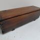 Vintage wooden military chest