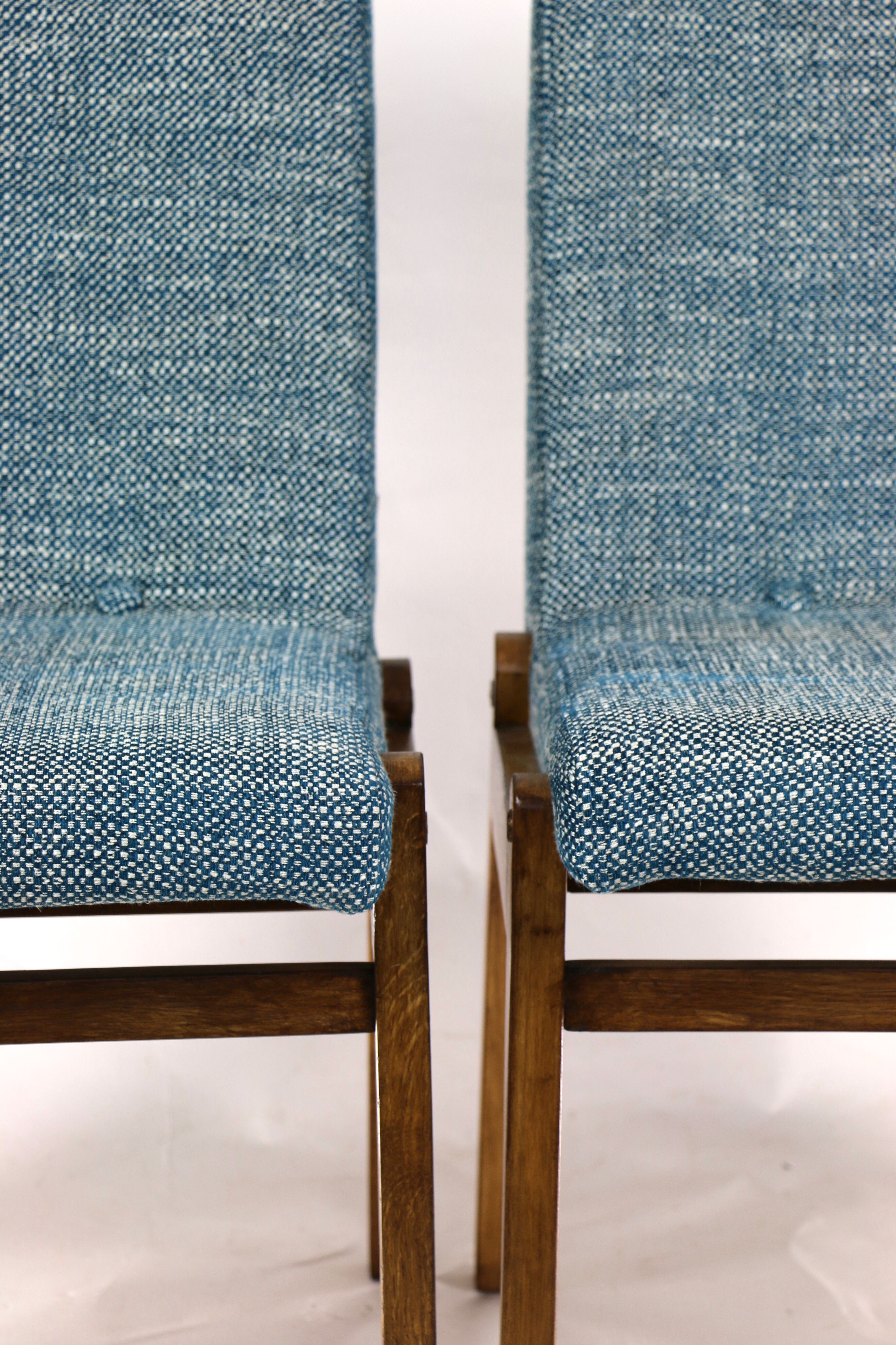 Paire de chaises Aga de Józef Chierowski, années 1970