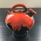 Chevrette coulures orange