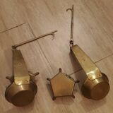 2 lampes à huile chaleil, calelh, caleil