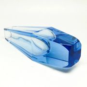 Art Deco vase, crystal, Moser, Czechoslovakia, 1930s