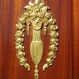 Louis XVI style mahogany cabinet