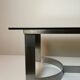 70´ glass coffee table