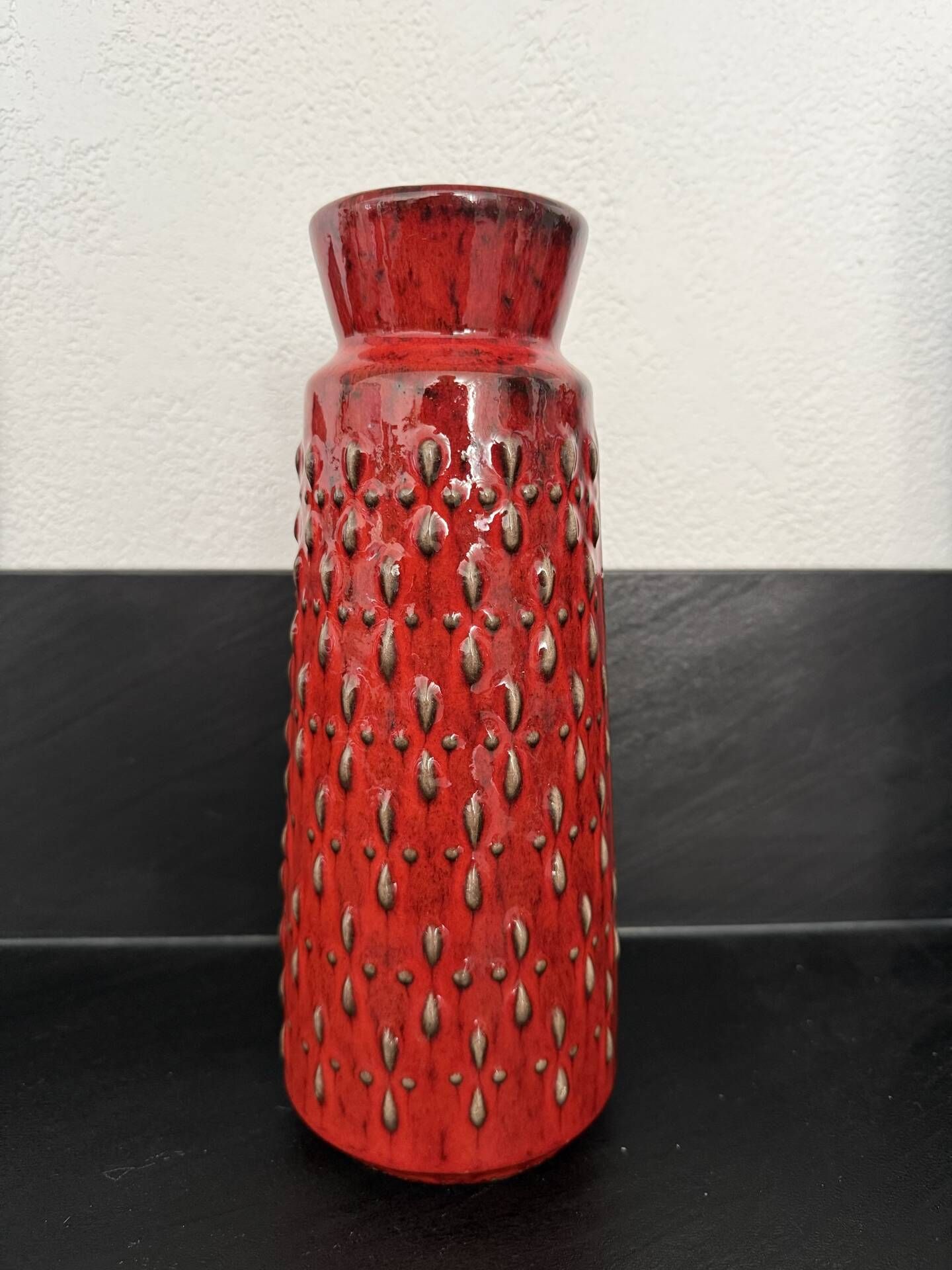 Fat Lava vase vintage Jasba Keramik 1541-25 - West Germany, year