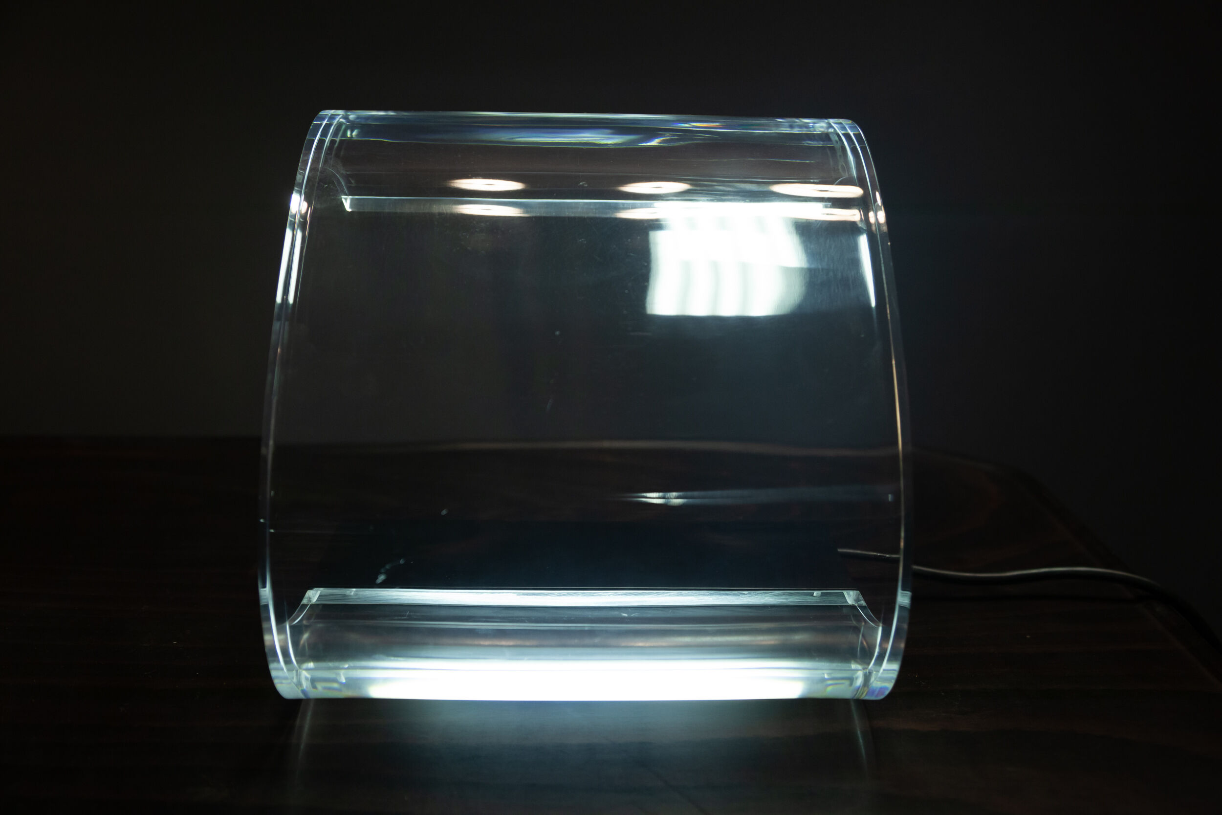 Joe Colombo's Acrilica lamp for Oluce