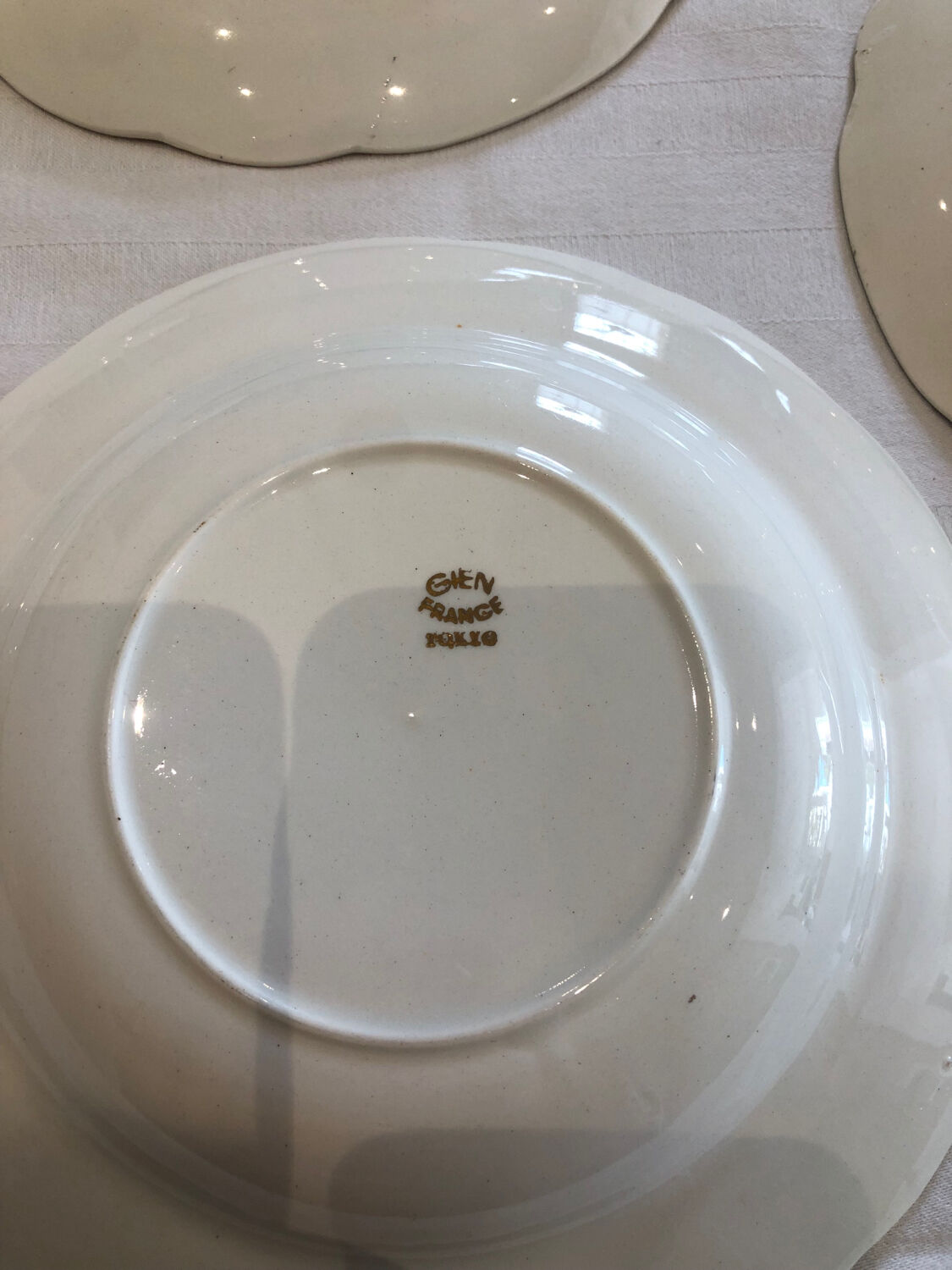 6 Gien Tokyo dinner plates