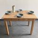 Vintage solid beech table – renovated – 1960s