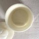 Carved alabaster pot