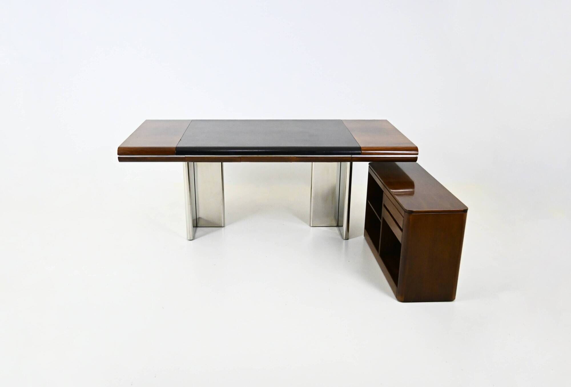 Italian desk designed by Hans Von Klier for Skipper, 1970s.