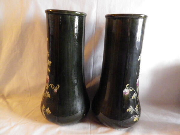 Paire de vases fives de lille