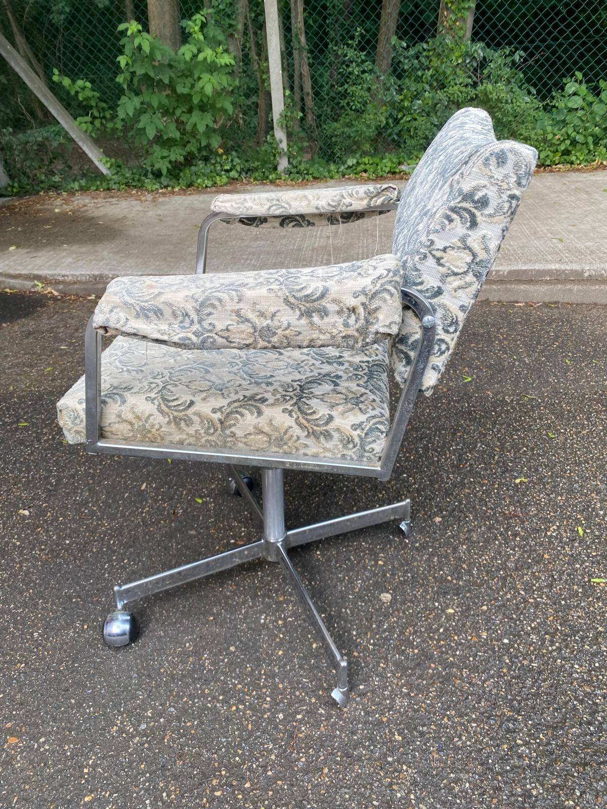 Chaise de bureau space age Fratelli Reguitti 1970