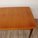 Scandinavian extendable teak dining table 1960
