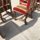 Lot de 6 chaises style Louis XIII